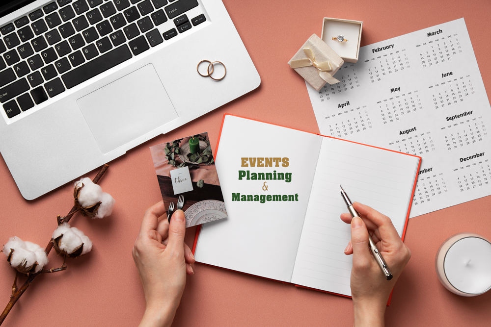 top-view-wedding-planning-resources-arrangement